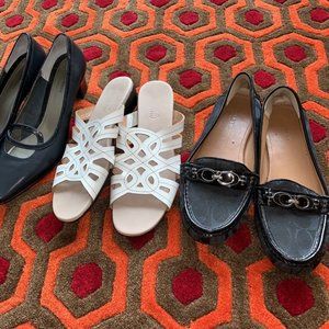 Lot of 3 Pairs of Women's Shoes Coach Munro Ros Hommerson Size 8-9